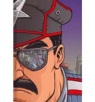 "Officer Downe Bigger Better Bastard Edition HC" av Joe Casey