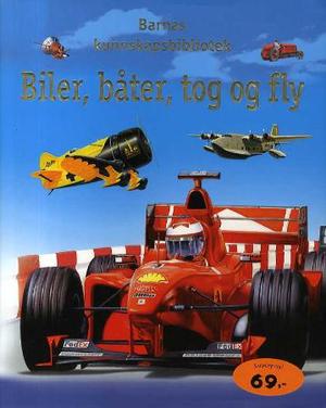 "Biler, båter, tog og fly" av Adam Hibbert