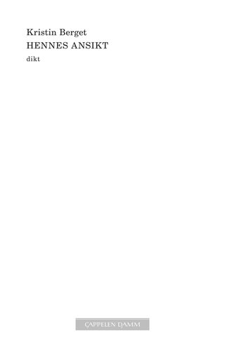 Hennes ansikt - dikt