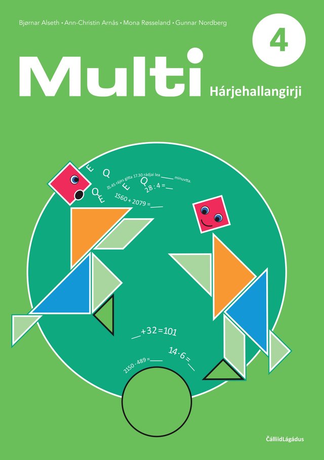 "Multi 4, 3. deaddileapmi - Hárjehallangirji : matematihkka mánáiddássái" av Bjørnar Alseth