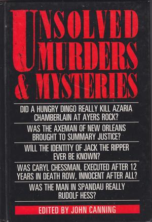 "Unsolved Murders and Mysteries" av John Canning