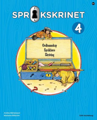 Språkskrinet 4 - ordkunnskap, språklære, skriving