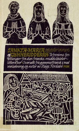 Sankta Maria, egypterinnen - tønneridderen : to fromme fortellinger fra den franske middelalderlittera