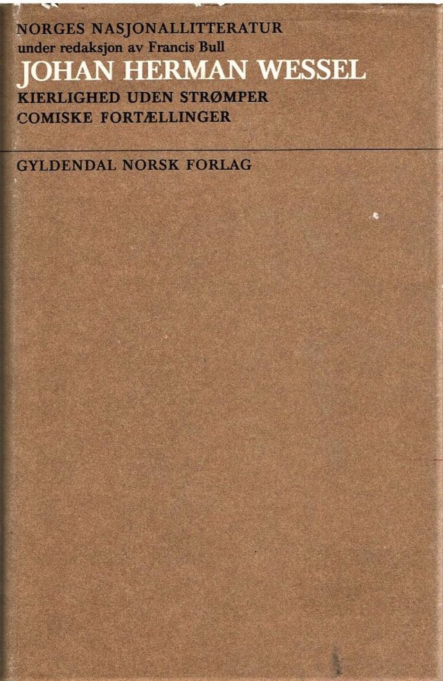 "Norges nasjonallitteratur. Bd. 4" av Johan Herman Wessel