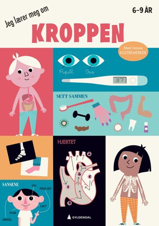 "Jeg lærer meg om kroppen" av Ingela P. Arrhenius