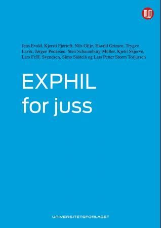 "Exphil for juss - tekstsamling for examen philosophicum JU-varianten, alfa" av Jens Evald