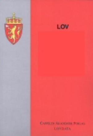 "Lov om opplysningsplikt og angrerett m.v. ved fjernsalg og salg utenfor fast utsalgssted (angrerettloven) av 21. desember 2000 nr. 105 - med endringer, sist ved lov av 21. desember 2005 nr. 130 ( i kraft 1. juli 2006) : samt forskrift" av Norge