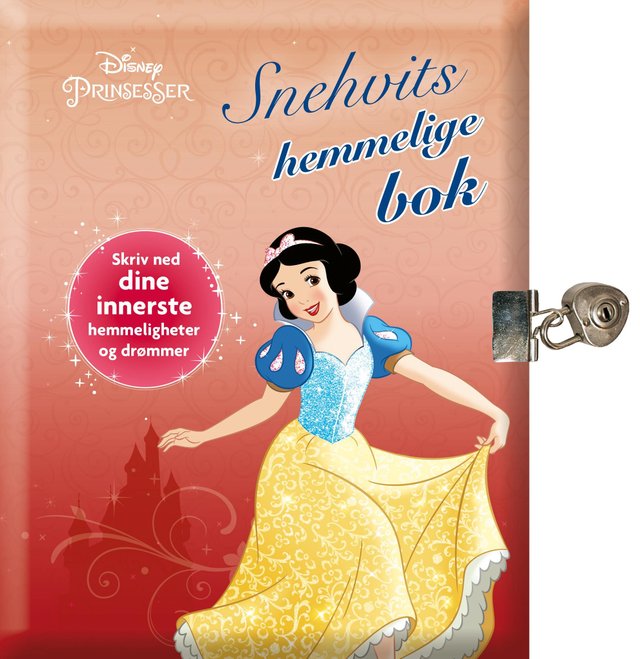 "Snehvits hemmelige bok - skriv ned dine innerste hemmeligheter og drømmer" av Disney