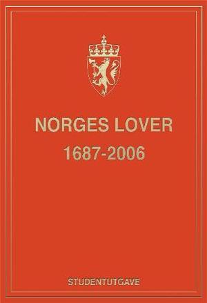 "Norges lover 1687-2006 - studentutgave" av Hans Flock