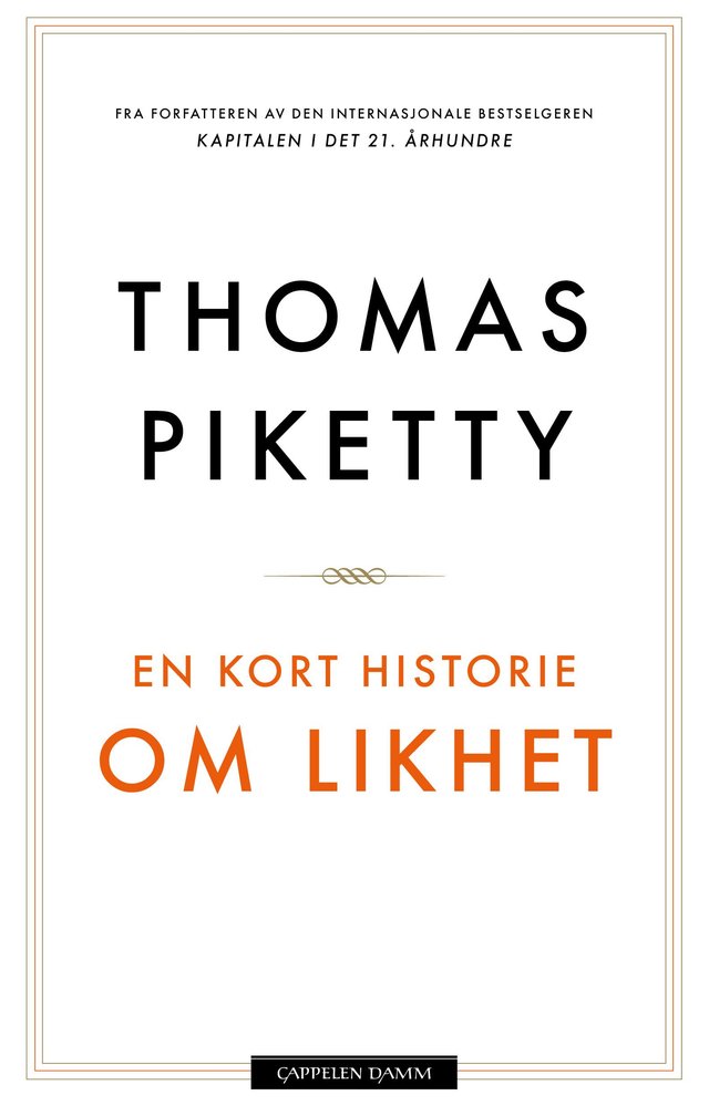 "En kort historie om likhet" av Thomas Piketty