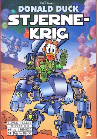 "Donald Duck Stjernekrig 2" av Haakon W Isachsen