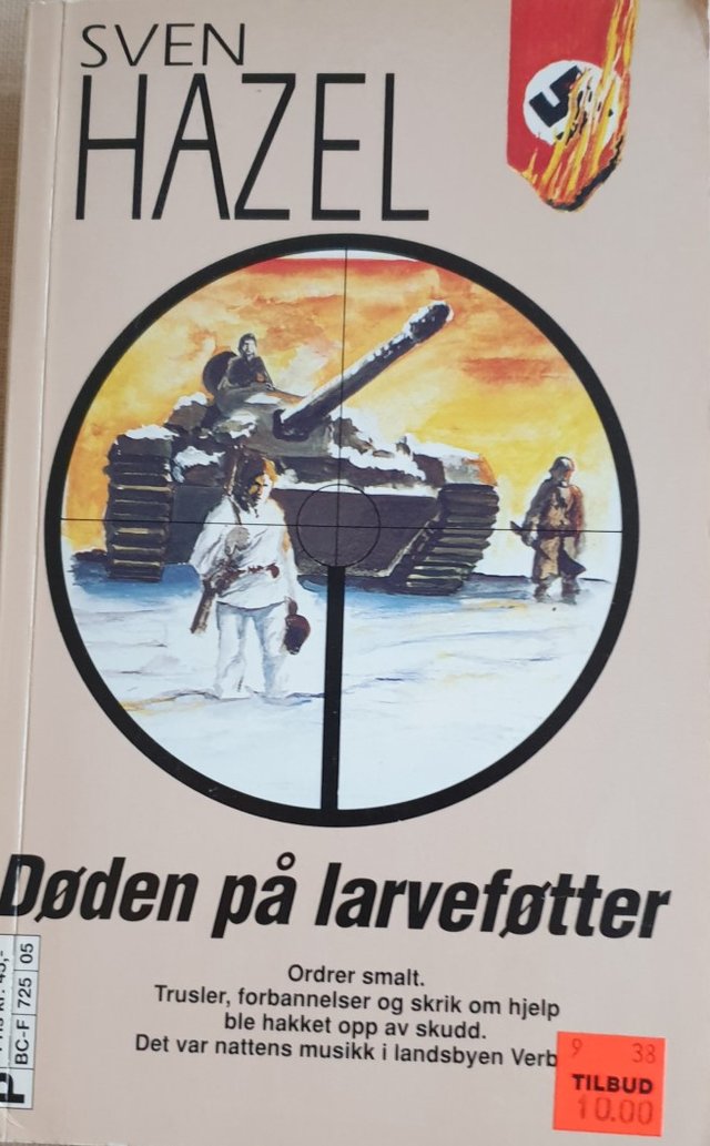 "Døden på larveføtter" av Sven Hazel