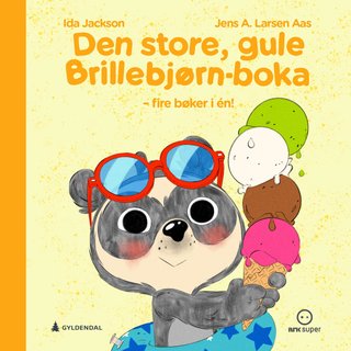 Den store, gule Brillebjørn-boka - fire bøker i én!
