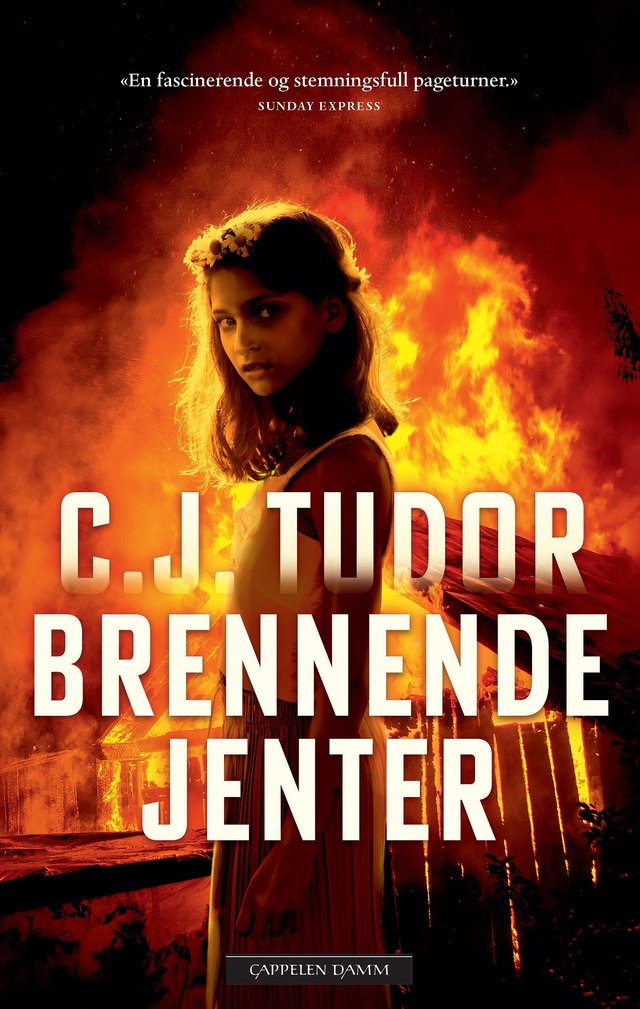 "Brennende jenter" av C.J. Tudor