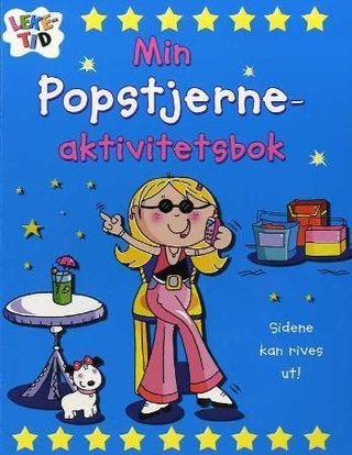 "Min popstjerne-aktivitetsbok" av Simon Abbott
