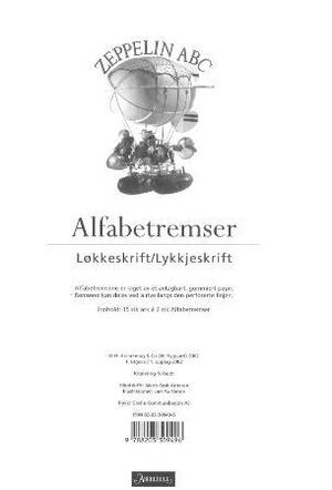 "Zeppelin ABC - alfabetremser" av Lars Aurtande