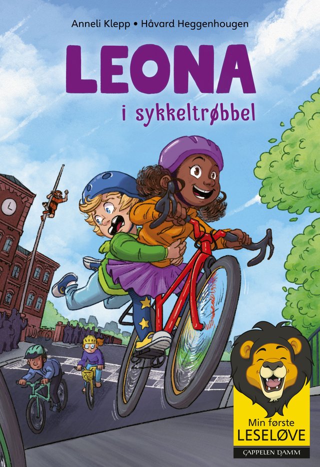 "Leona i sykkeltrøbbel" av Anneli Klepp