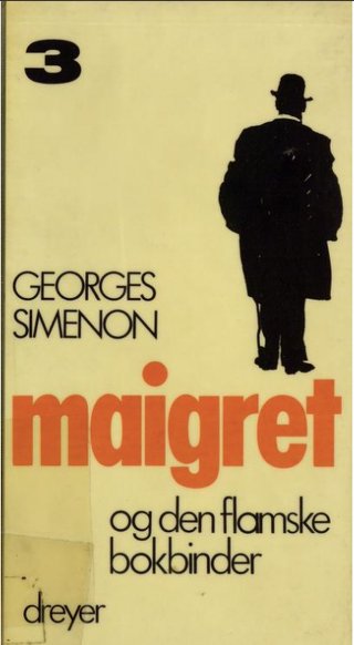 "Maigret og den flamske bokbinder" av Georges Simenon
