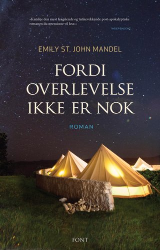 "Fordi overlevelse ikke er nok" av Emily St. John Mandel