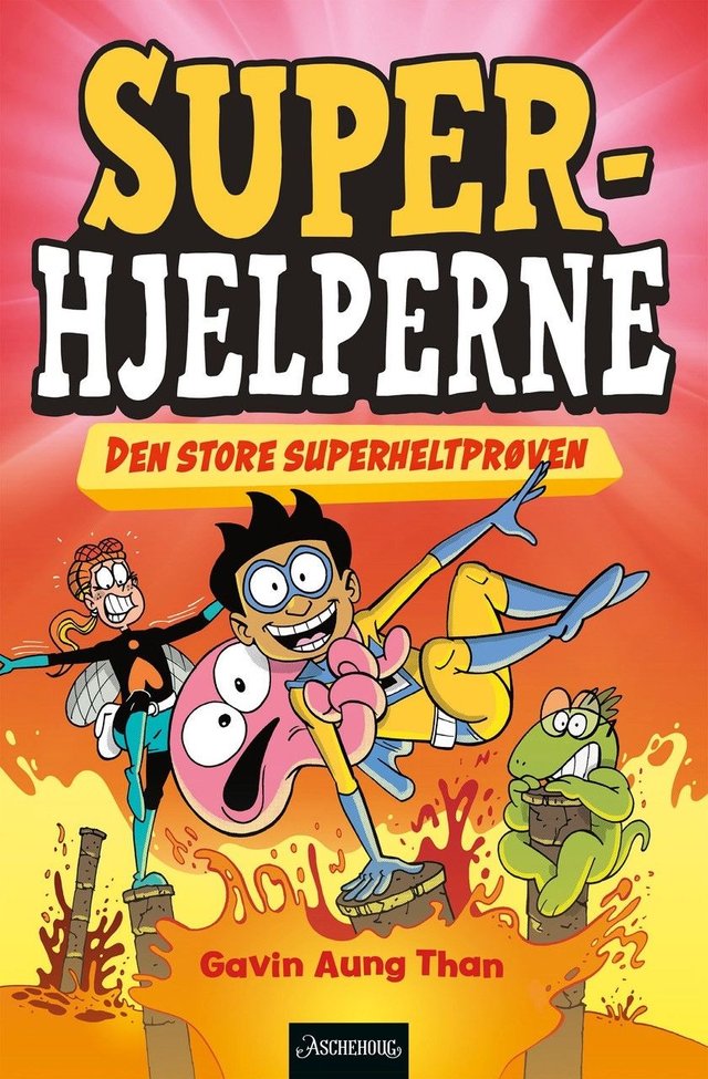 "Den store superheltprøven" av Gavin Aung Than
