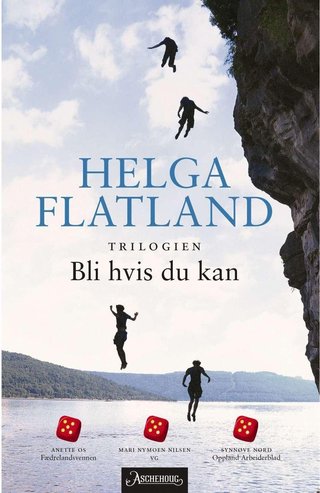"Bli hvis du kan, reis hvis du må ; Alle vil hjem, ingen vil tilbake ; Det finnes ingen helhet" av Helga Flatland