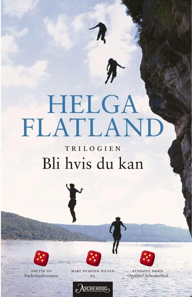 "Bli hvis du kan, reis hvis du må ; Alle vil hjem, ingen vil tilbake ; Det finnes ingen helhet" av Helga Flatland