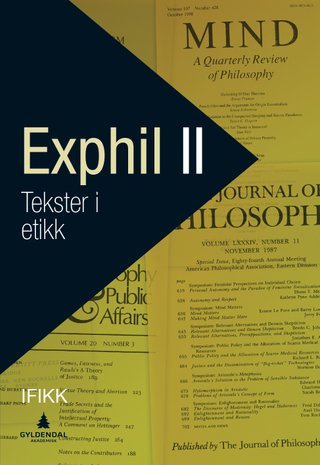 "Exphil II" av Institutt for filosofi- idé- og kunsthistorie og klassiske språk ved UIO