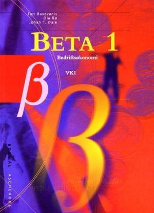 "Beta 1 - bedriftsøkonomi VK1" av Turi Baxevanis