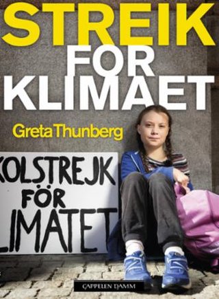 "Streik for klimaet" av Greta Thunberg