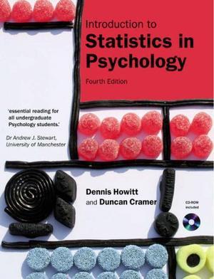 Introduction to Statistics in Psychology - AND Introduction to SPSS in Psychology, for Version 16 and Earlier