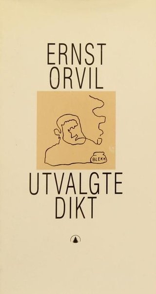 "Utvalgte dikt" av Ernst Orvil