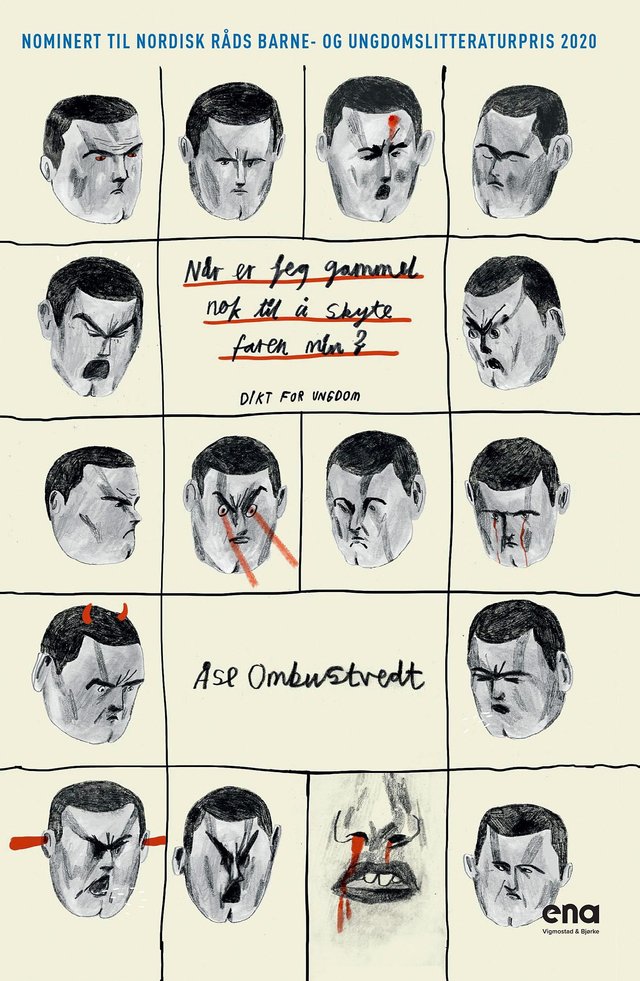 "Når er jeg gammel nok til å skyte faren min?" av Åse Ombustvedt