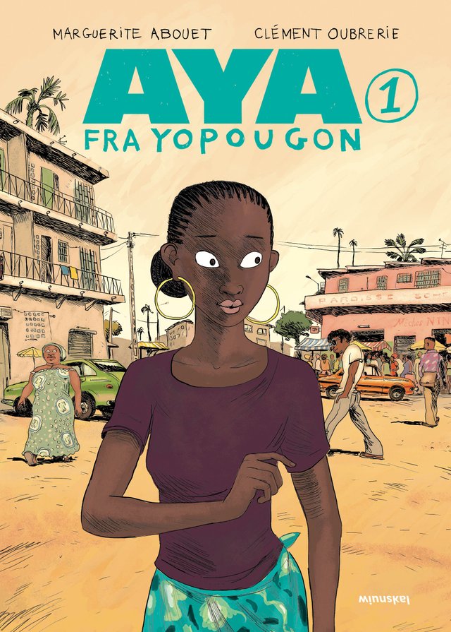 "Aya fra Yopougon - 1" av Marguerite Abouet