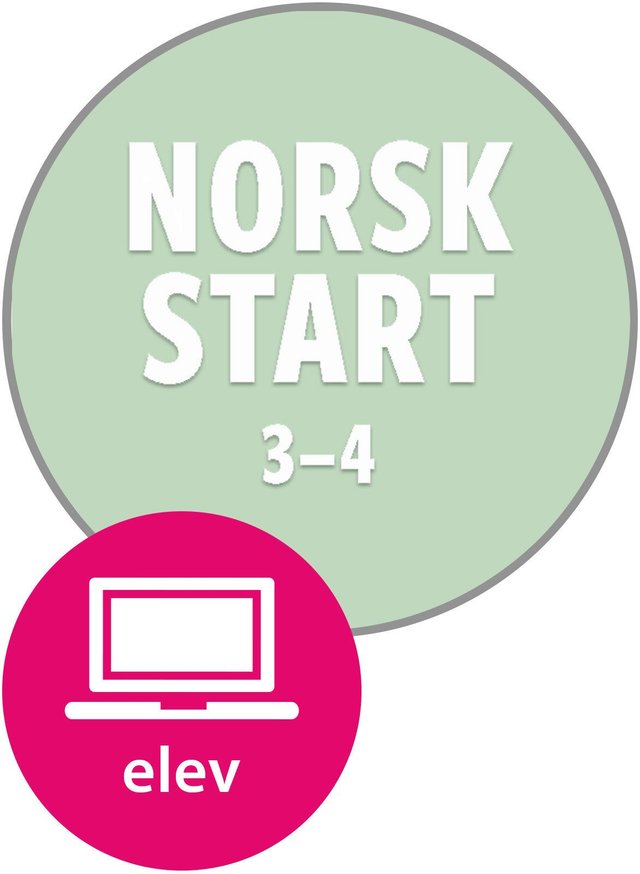 "Norsk start 3-4 Elevnettsted - grunnleggende norsk for språklige minoriteter" av Nina Rushby Flem