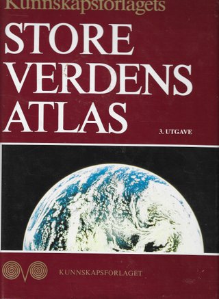 "Kunnskapsforlagets store verdensatlas" av Jens Fredrik Nystad