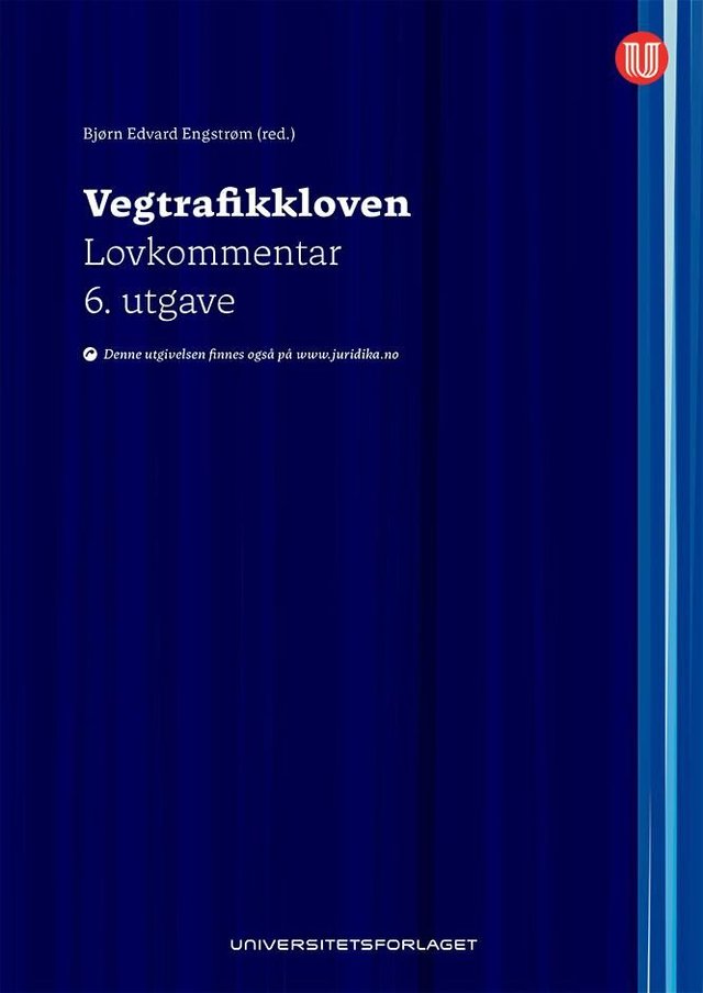 "Vegtrafikkloven og trafikkreglene - lov 18. juni 1965 nr. 4 om vegtrafikk : lovkommentar" av Haakon I. Haraldsen