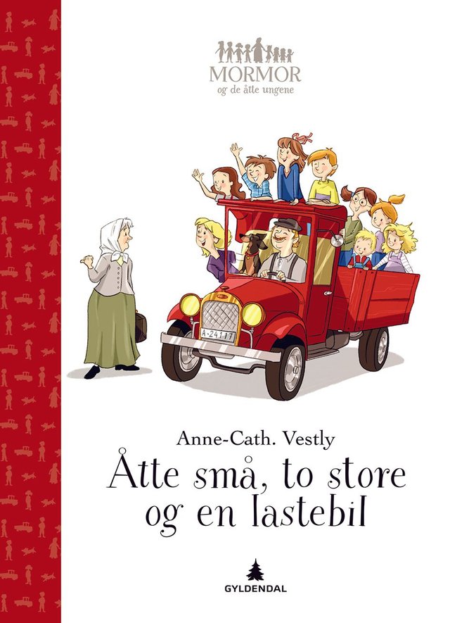 "Åtte små, to store og en lastebil" av Anne-Cath. Vestly