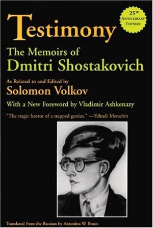 "Testimony The Memoirs of Dmitri Shostakovich" av Dmitri Dmitrievich Shostakovich