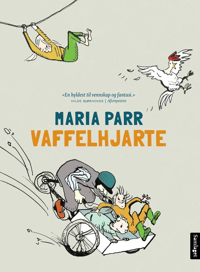 "Vaffelhjarte - Lena og eg i Knert-Mathilde" av Maria Parr