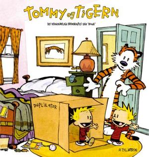 "Det vitenskaplige fremskrittet sier "boink" - en Tommy og Tigern-samling" av Bill Watterson