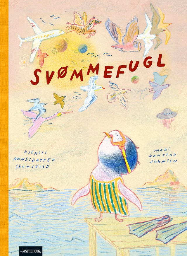 "Svømmefugl" av Kjersti Annesdatter Skomsvold