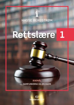 "Rettslære 1, brettbok" av Hasse Bergstrøm