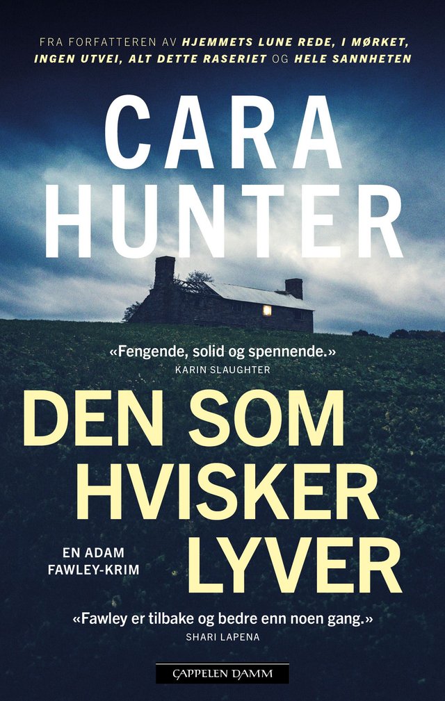 "Den som hvisker lyver" av Cara Hunter