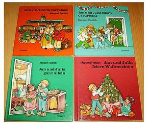 Jan og Julia - i fødselsdagsselskap og i barnehagen