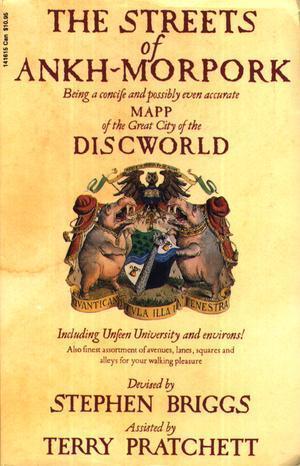 The streets of Ankh-Morpork - being a concise and possibly even accurate mapp of the great city of the Discworld