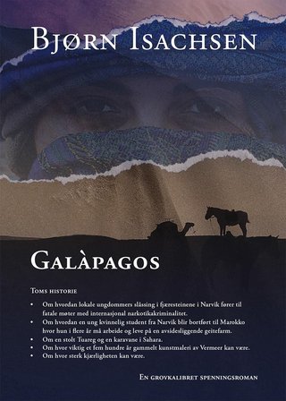 "Galàpagos en spenningsroman" av Bjørn Isachsen