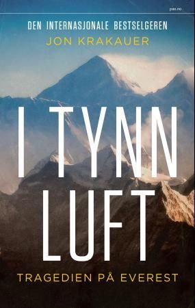 "I tynn luft tragedien på Everest" av Jon Krakauer