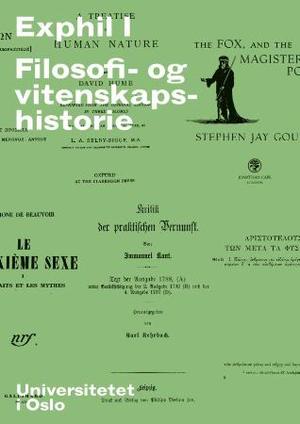 "Exphil I filosofi og vitenskapshistorie" av Arild Pedersen
