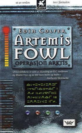 "Artemis Fowl - operasjon Arktis" av Eoin Colfer