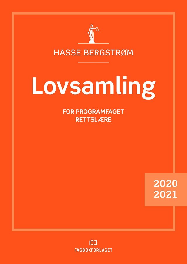 "Lovsamling rettslære 2020/2021" av Hasse Bergstrøm